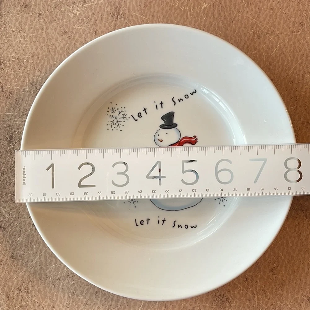 Pottery Barn Holiday Cheer Plates